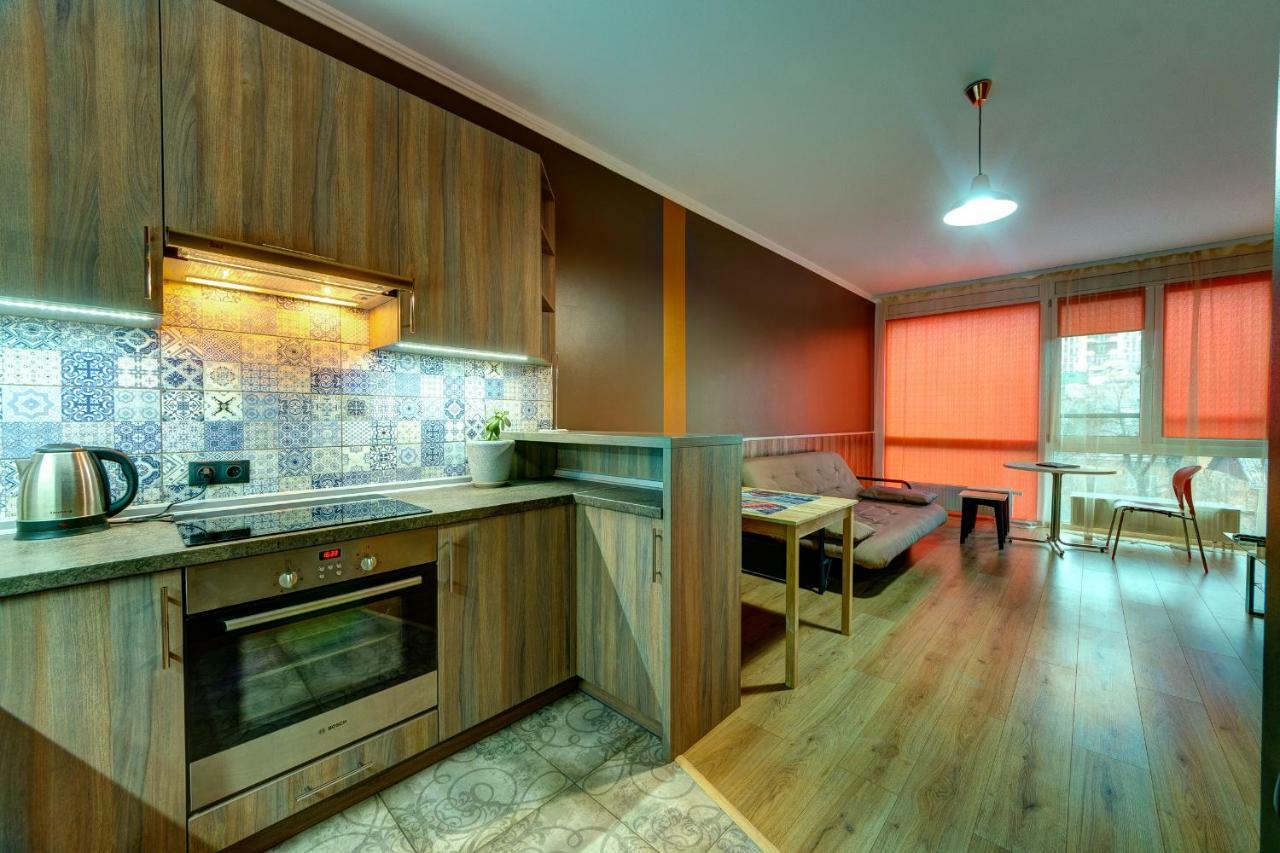 Apartments Near Shevchenko Boulevard Kiev Dış mekan fotoğraf
